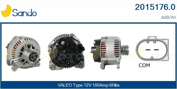 SANDO 2015176.0 Alternatore