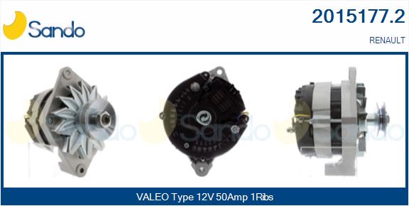 SANDO 2015177.2 Alternatore