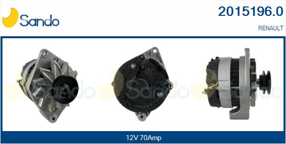 SANDO 2015196.0 Alternatore