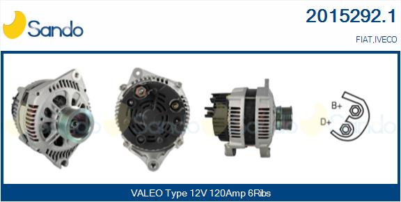 SANDO 2015292.1 Alternatore