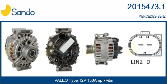 SANDO 2015473.1 Alternatore