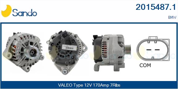 SANDO 2015487.1 Alternatore