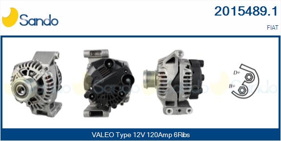 SANDO 2015489.1 Alternatore