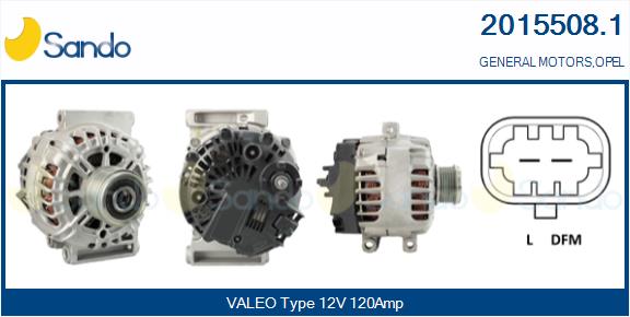 SANDO 2015508.1 Alternatore