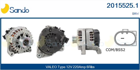 SANDO 2015525.1 Alternatore