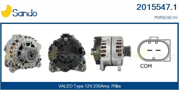SANDO 2015547.1 Alternatore
