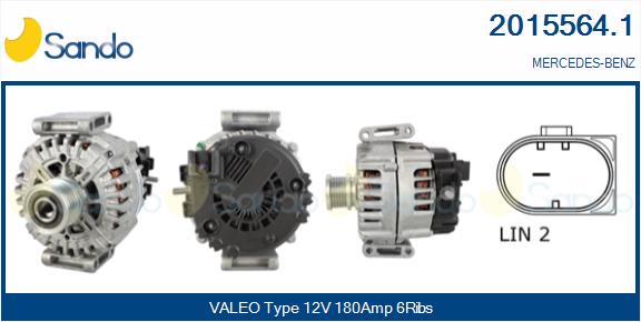 SANDO 2015564.1 Alternatore
