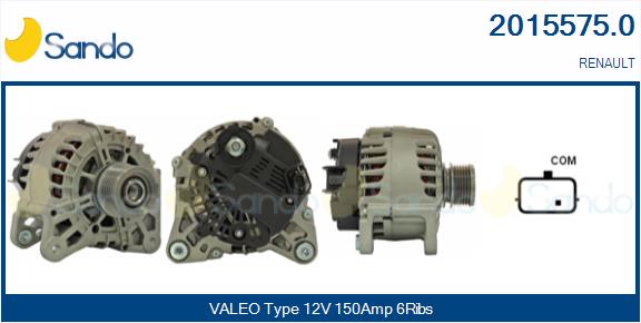 SANDO 2015575.0 Alternatore