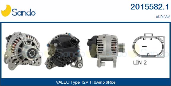 SANDO 2015582.1 Alternatore
