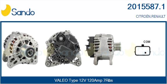 SANDO 2015587.1 Alternatore