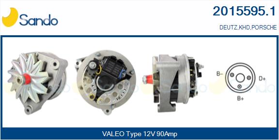 SANDO 2015595.1 Alternatore