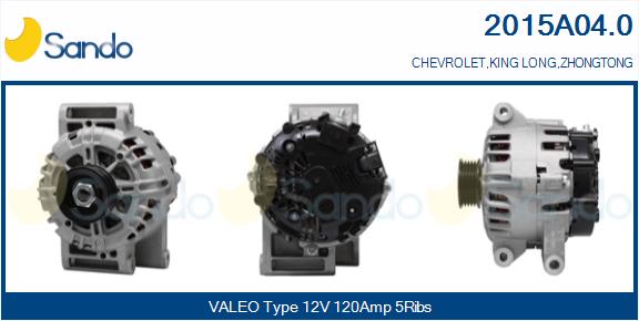 SANDO 2015A04.0 Alternatore