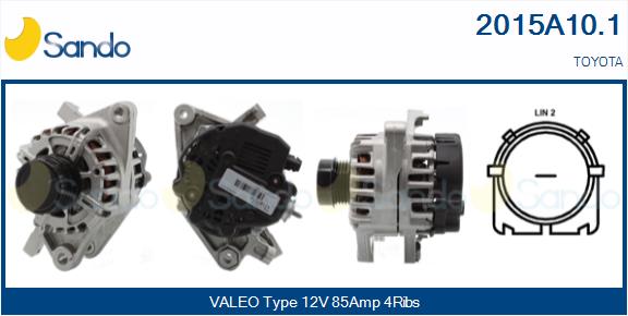 SANDO 2015A10.1 Alternatore