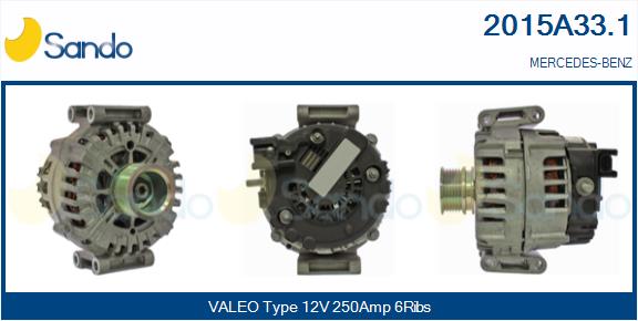 SANDO 2015A33.1 Alternatore