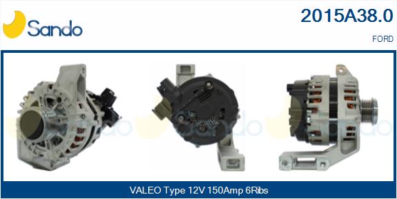SANDO 2015A38.0 Alternatore