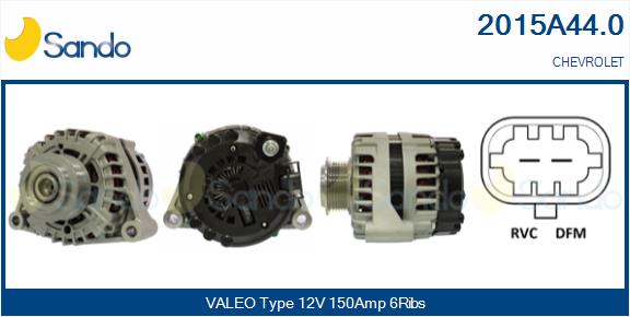 SANDO 2015A44.0 Alternatore