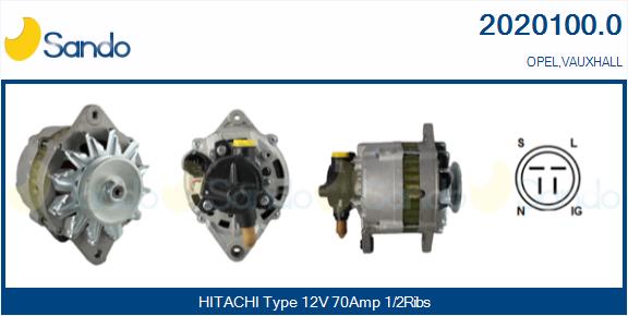 SANDO 2020100.0 Alternatore