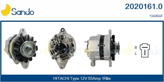 SANDO 2020161.0 Alternatore