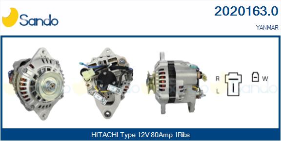 SANDO 2020163.0 Alternatore