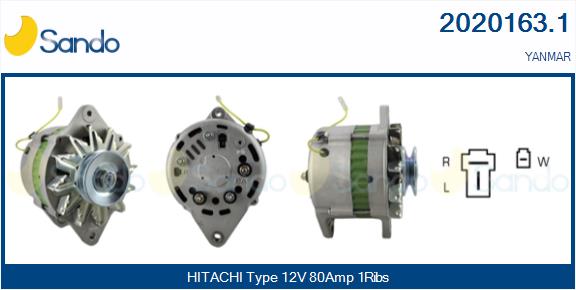 SANDO 2020163.1 Alternatore