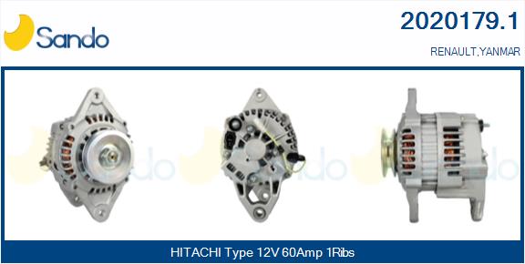 SANDO 2020179.1 Alternatore
