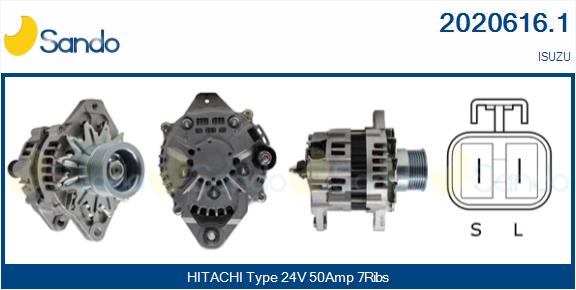 SANDO 2020616.1 Alternatore