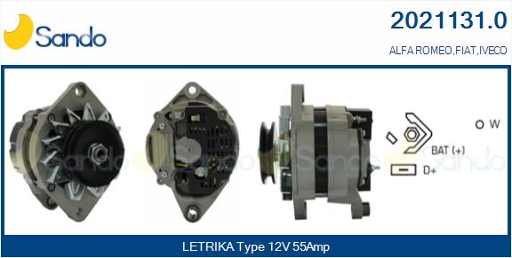 SANDO 2021131.0 Alternatore