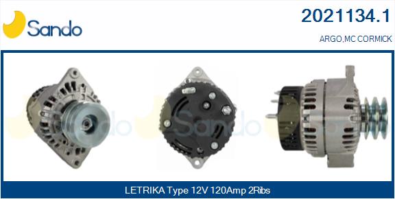 SANDO 2021134.1 Alternatore