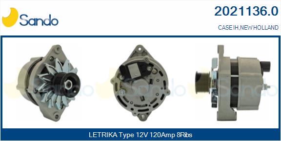 SANDO 2021136.0 Alternatore