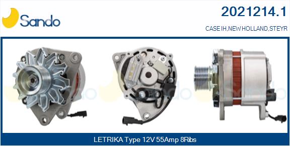 SANDO 2021214.1 Alternatore