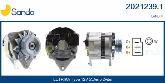 SANDO 2021239.1 Alternatore