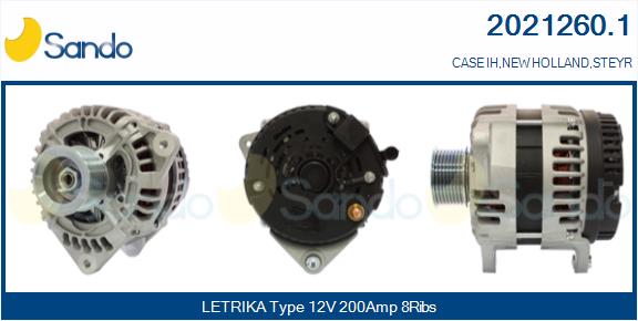SANDO 2021260.1 Alternatore