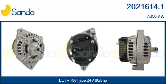 SANDO 2021614.1 Alternatore