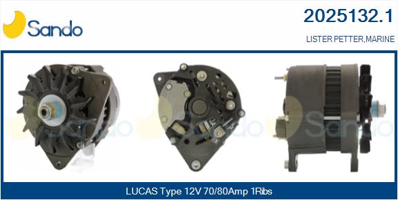 SANDO 2025132.1 Alternatore