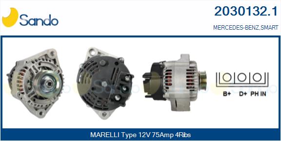 SANDO 2030132.1 Alternatore