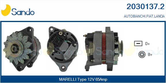 SANDO 2030137.2 Alternatore