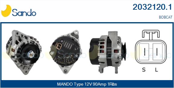 SANDO 2032120.1 Alternatore