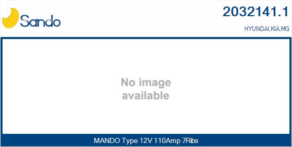 SANDO 2032141.1 Alternatore