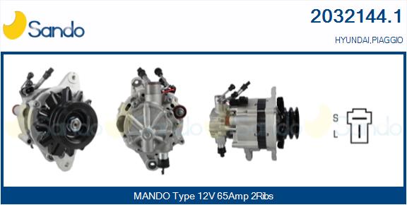 SANDO 2032144.1 Alternatore