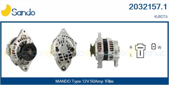 SANDO 2032157.1 Alternatore