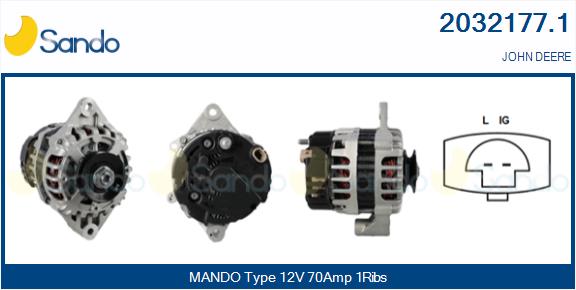 SANDO 2032177.1 Alternatore