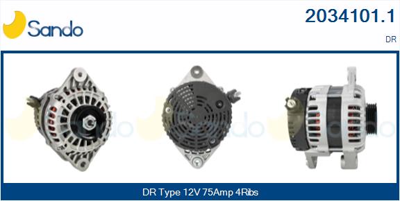 SANDO 2034101.1 Alternatore