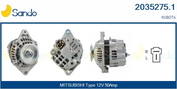 SANDO 2035275.1 Alternatore