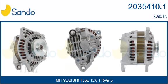 SANDO 2035410.1 Alternatore