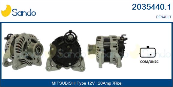 SANDO 2035440.1 Alternatore
