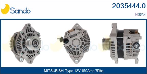 SANDO 2035444.0 Alternatore