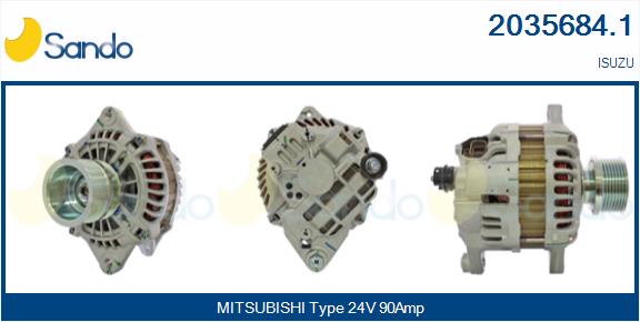 SANDO 2035684.1 Alternatore