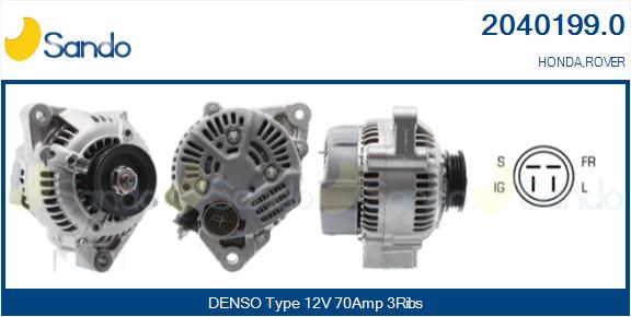 SANDO 2040199.0 Alternatore