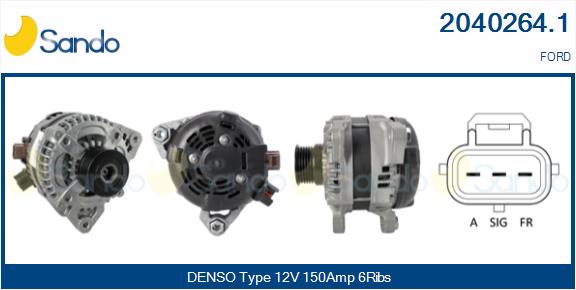 SANDO 2040264.1 Alternatore