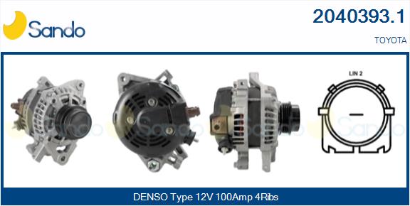 SANDO 2040393.1 Alternatore